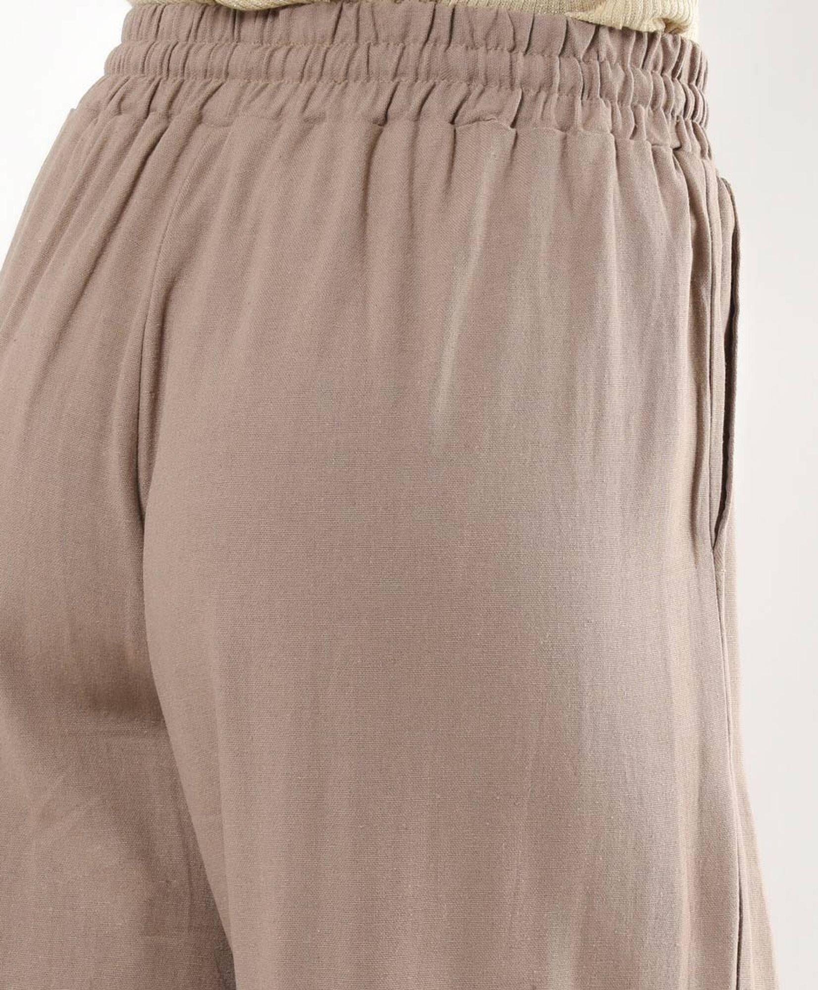 Pantalón mujer lino palazzo Pantalón mujer lino palazzo