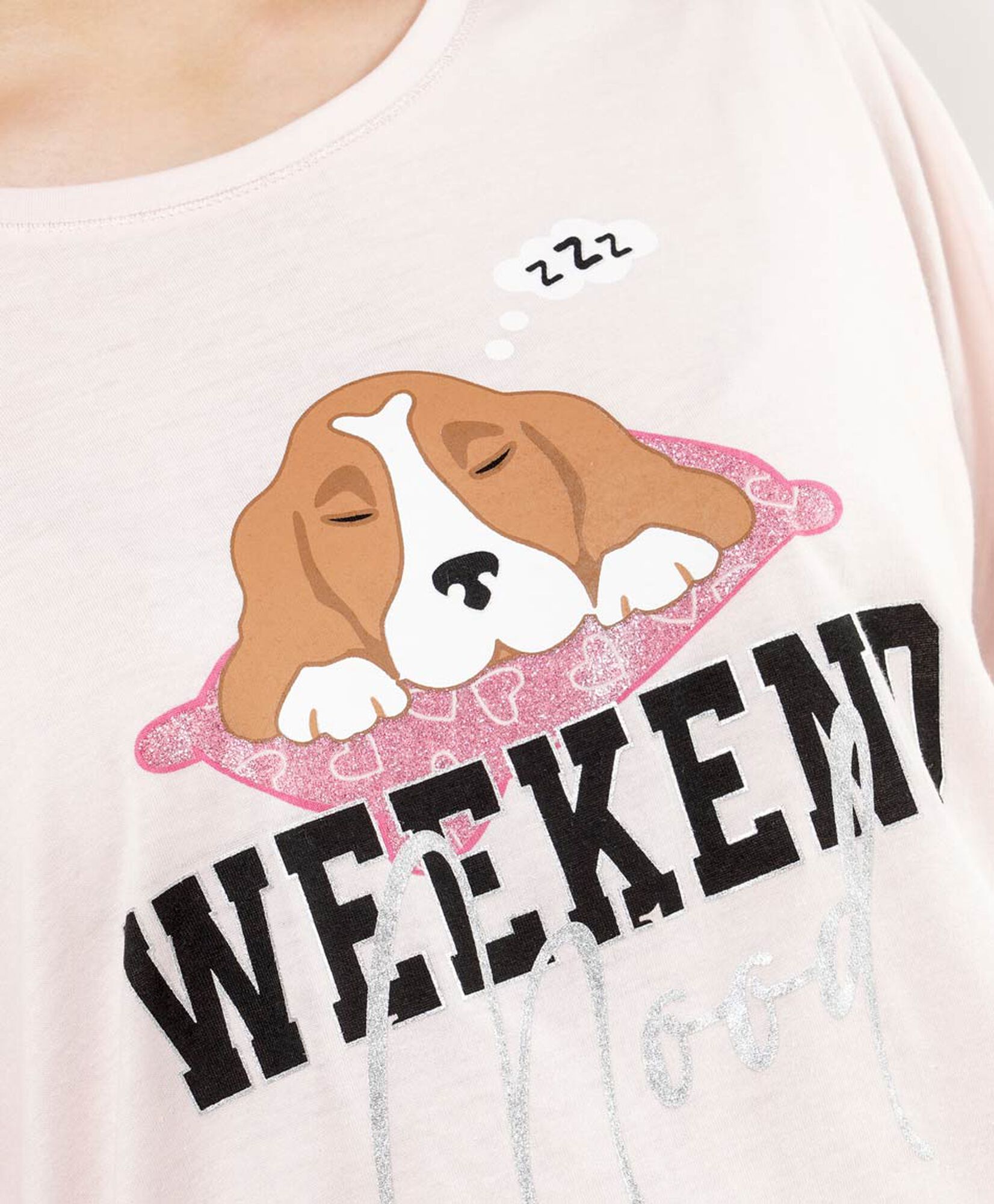 Pijama mujer perro durmiendo Pijama mujer perro durmiendo