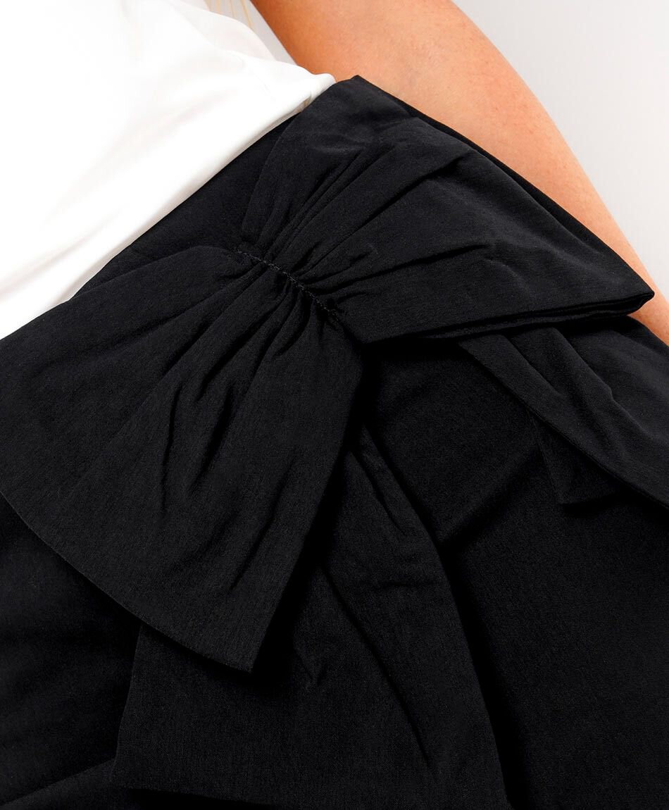 Mini falda mujer roset&oacute;n