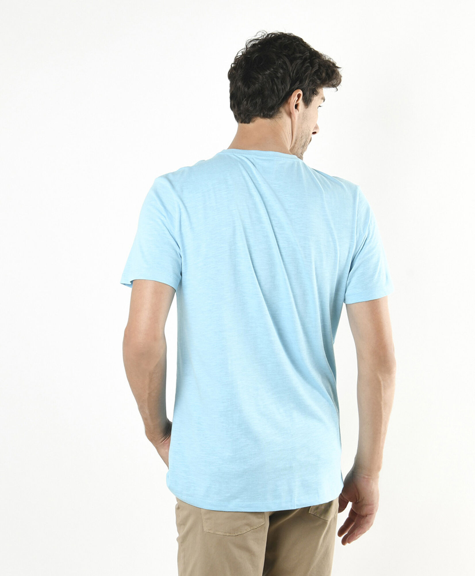Polera hombre tropical dibujo Polera hombre tropical dibujo