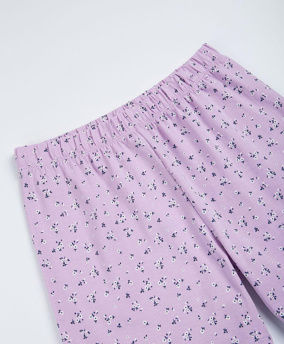 Short ni&ntilde;a biker florcitas