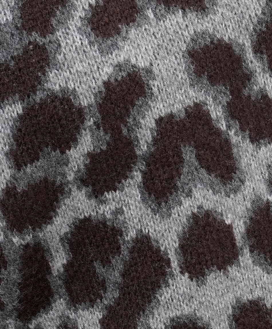 Sweater mujer tejido animal print