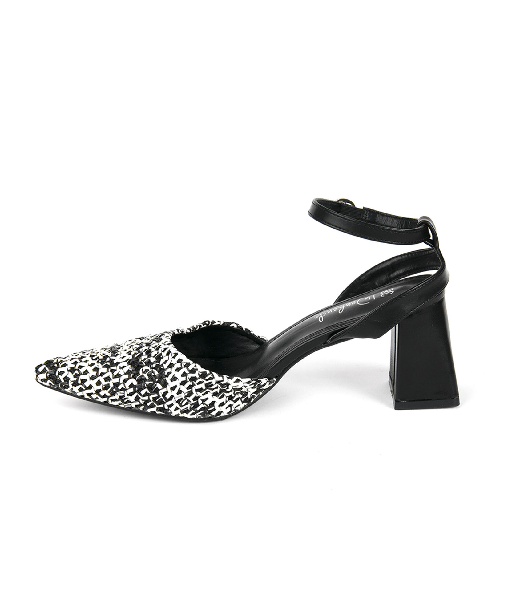 Zapato mujer tejido taco medio Zapato mujer tejido taco medio