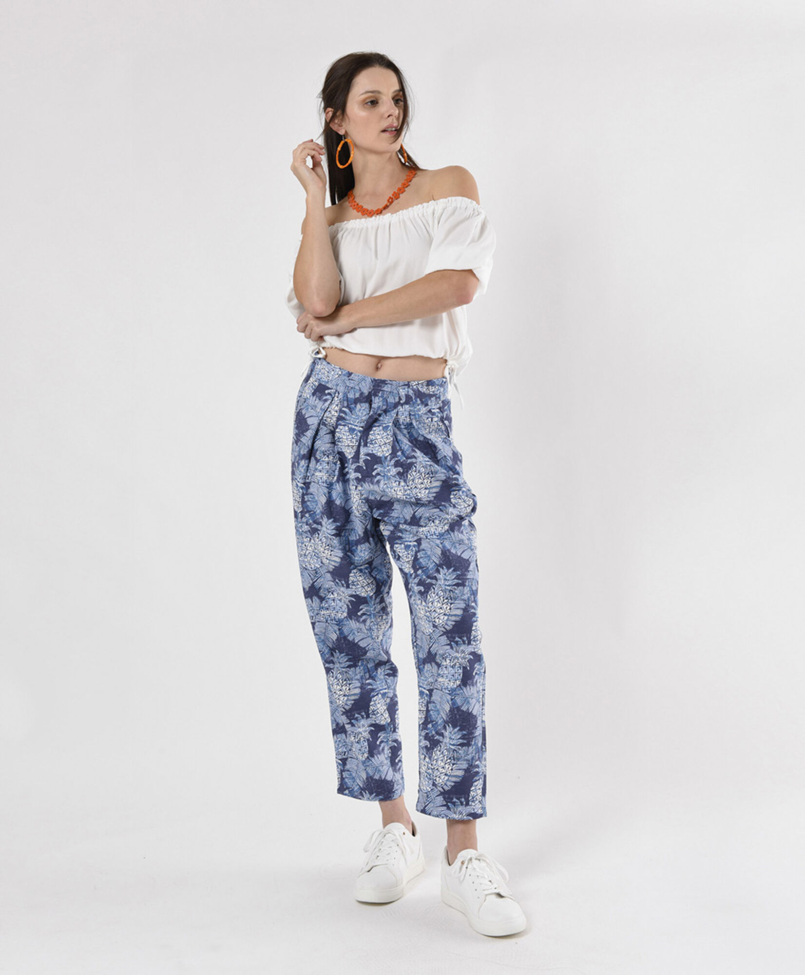 Pantalón mujer tropical Pantalón mujer tropical
