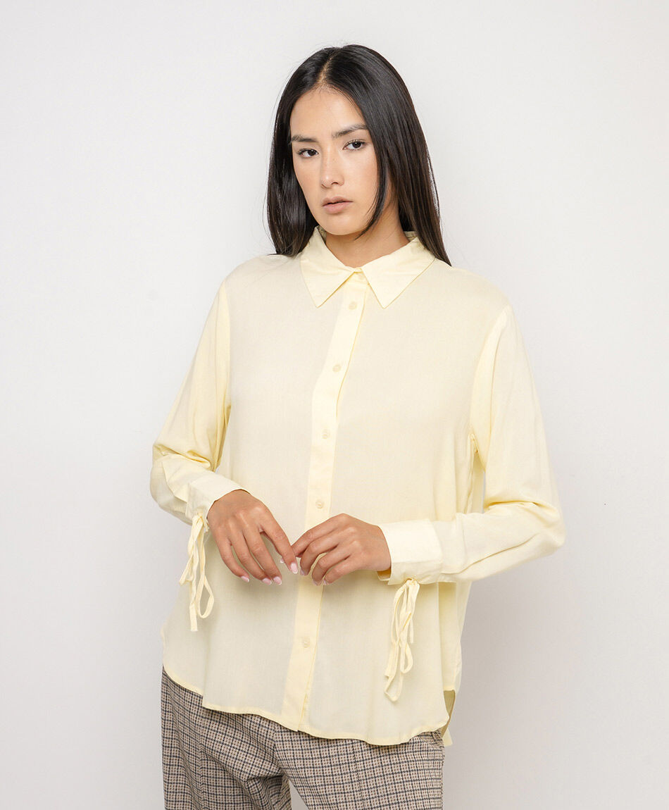 Blusa mujer punto lazo