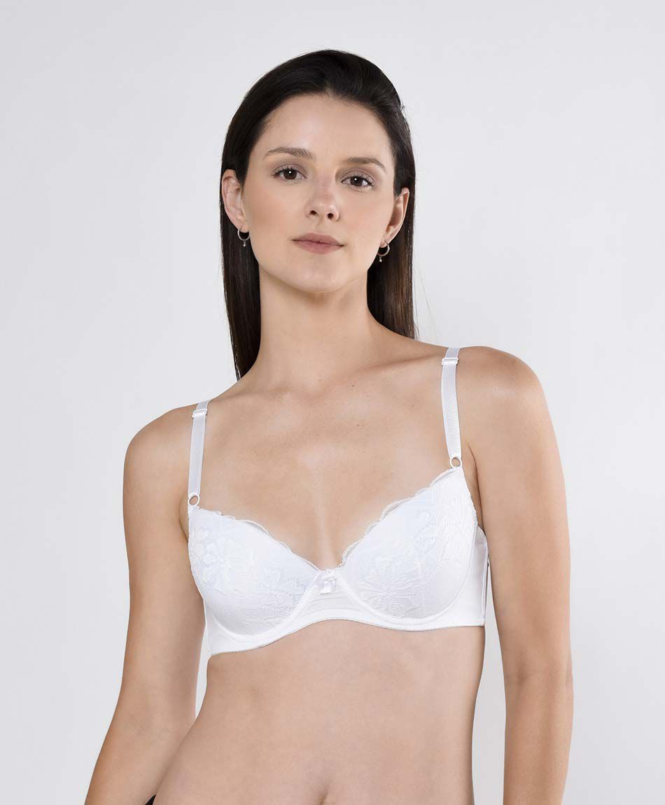 Sost&eacute;n mujer encaje floreado