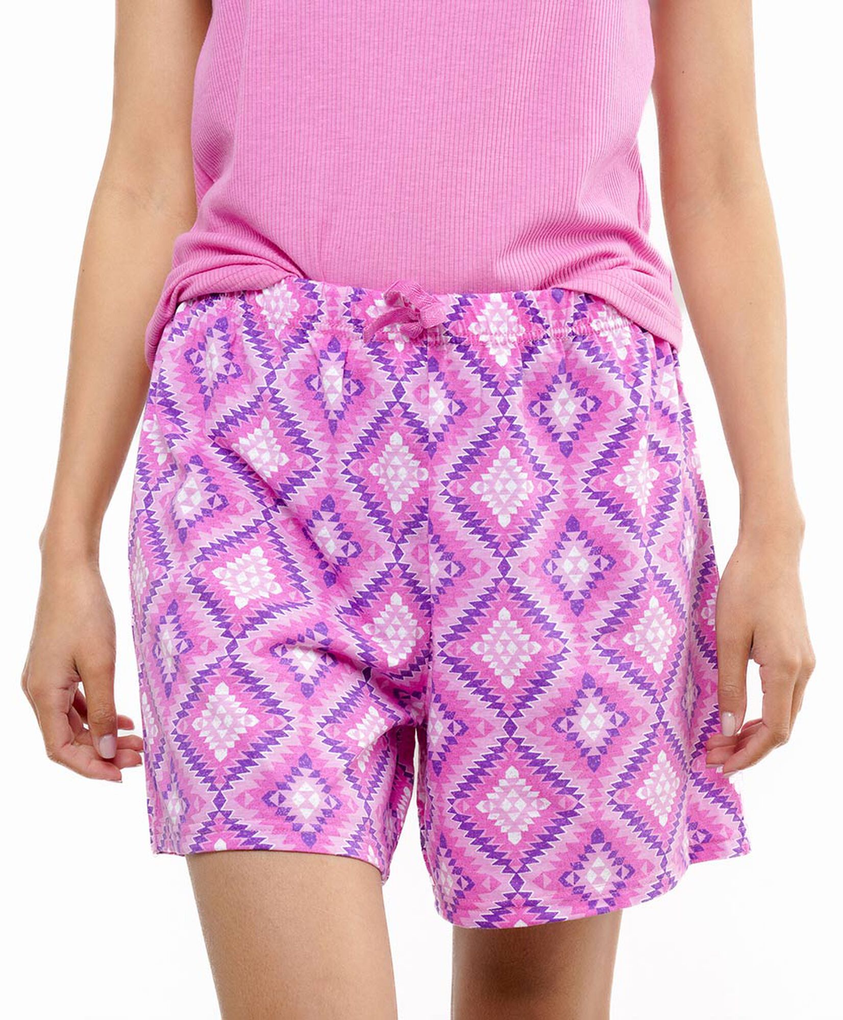 Pijama mujer short print Pijama mujer short print