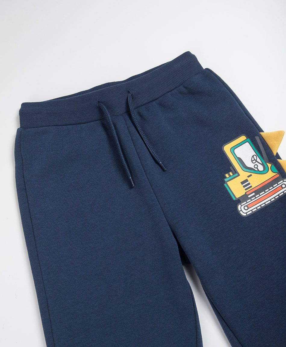 Pantal&oacute;n buzo beb&eacute; auto construcci&oacute;n