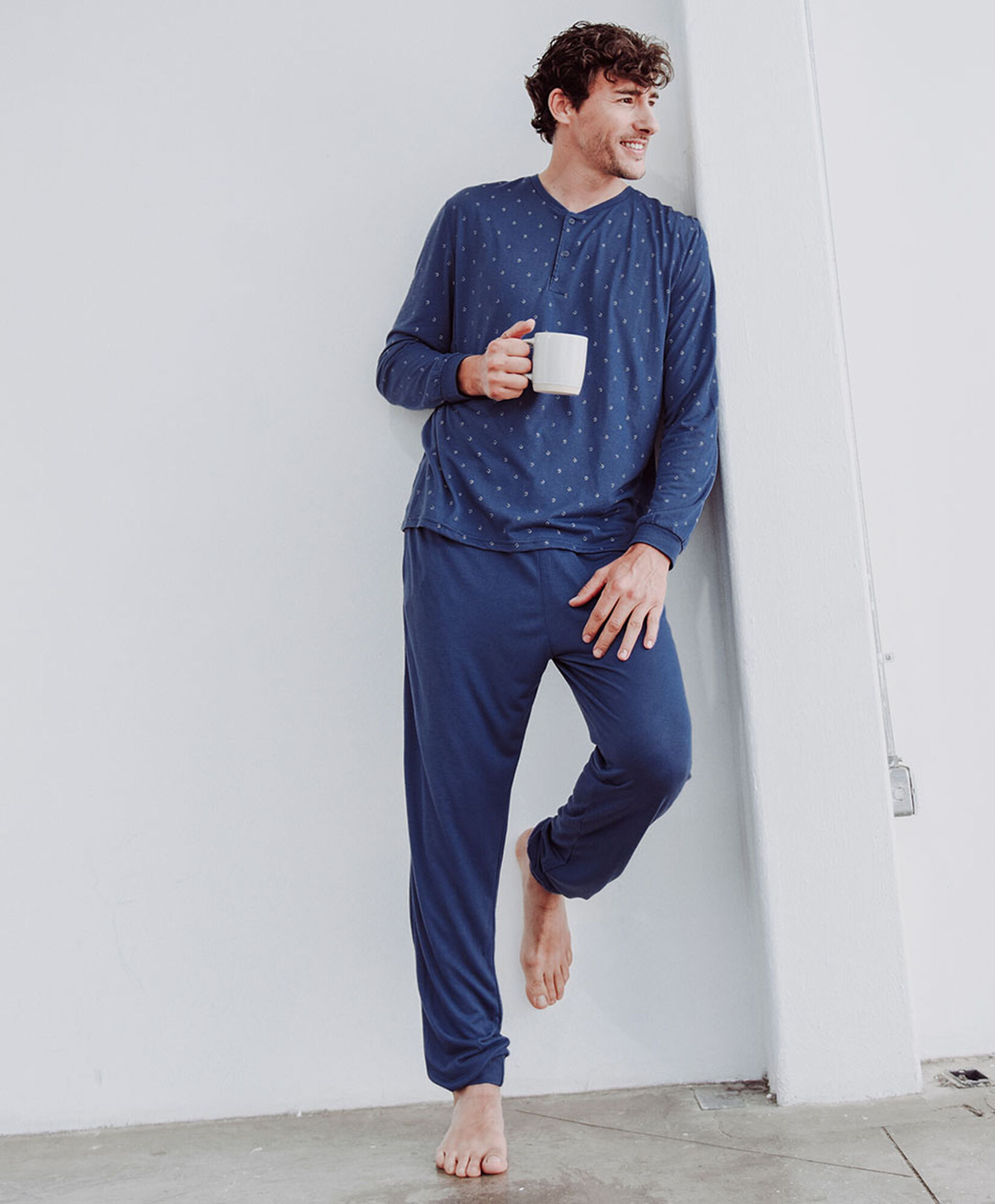 Pijama hombre puntos Pijama hombre puntos