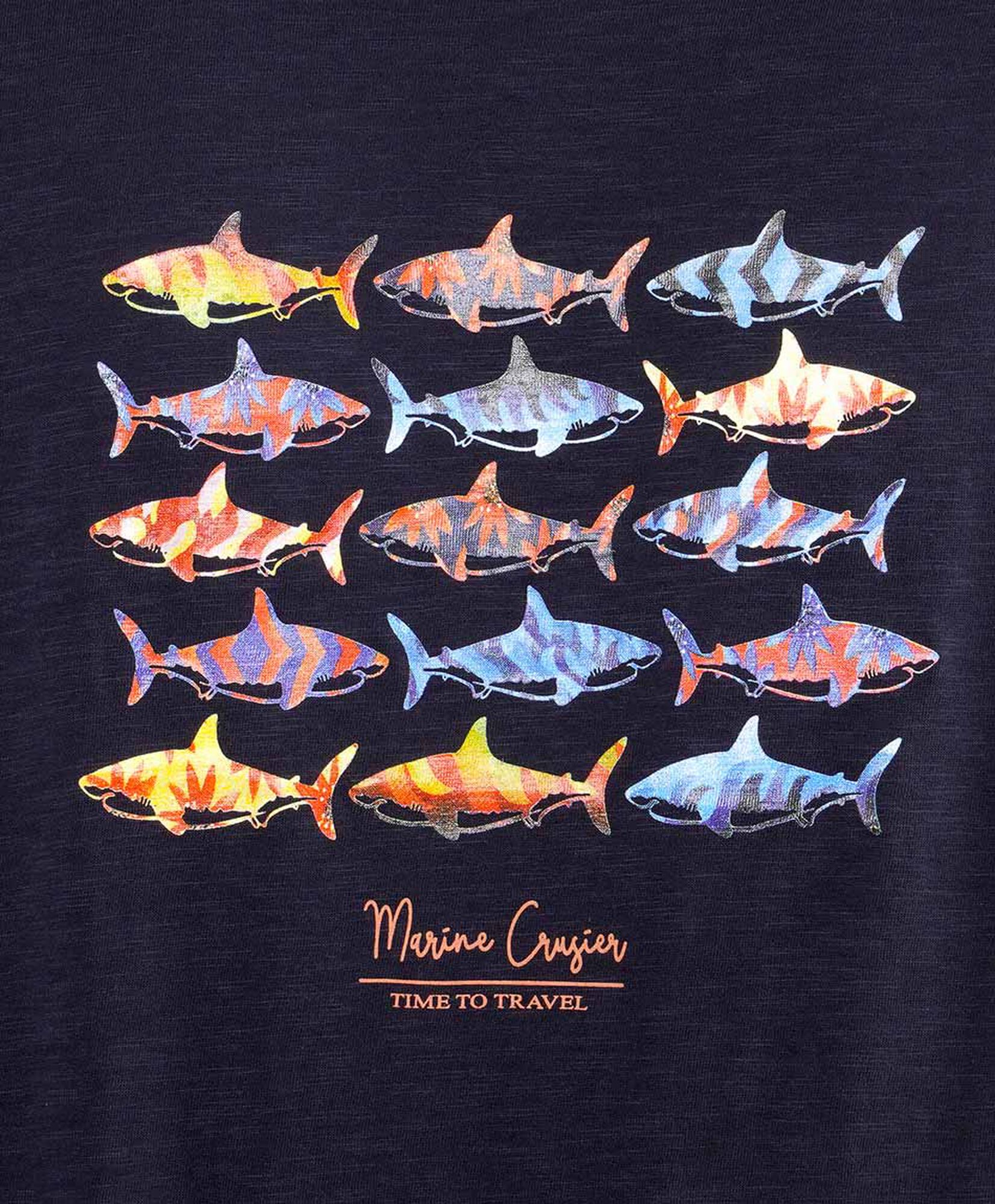 Polera hombre estampado fish Polera hombre estampado fish