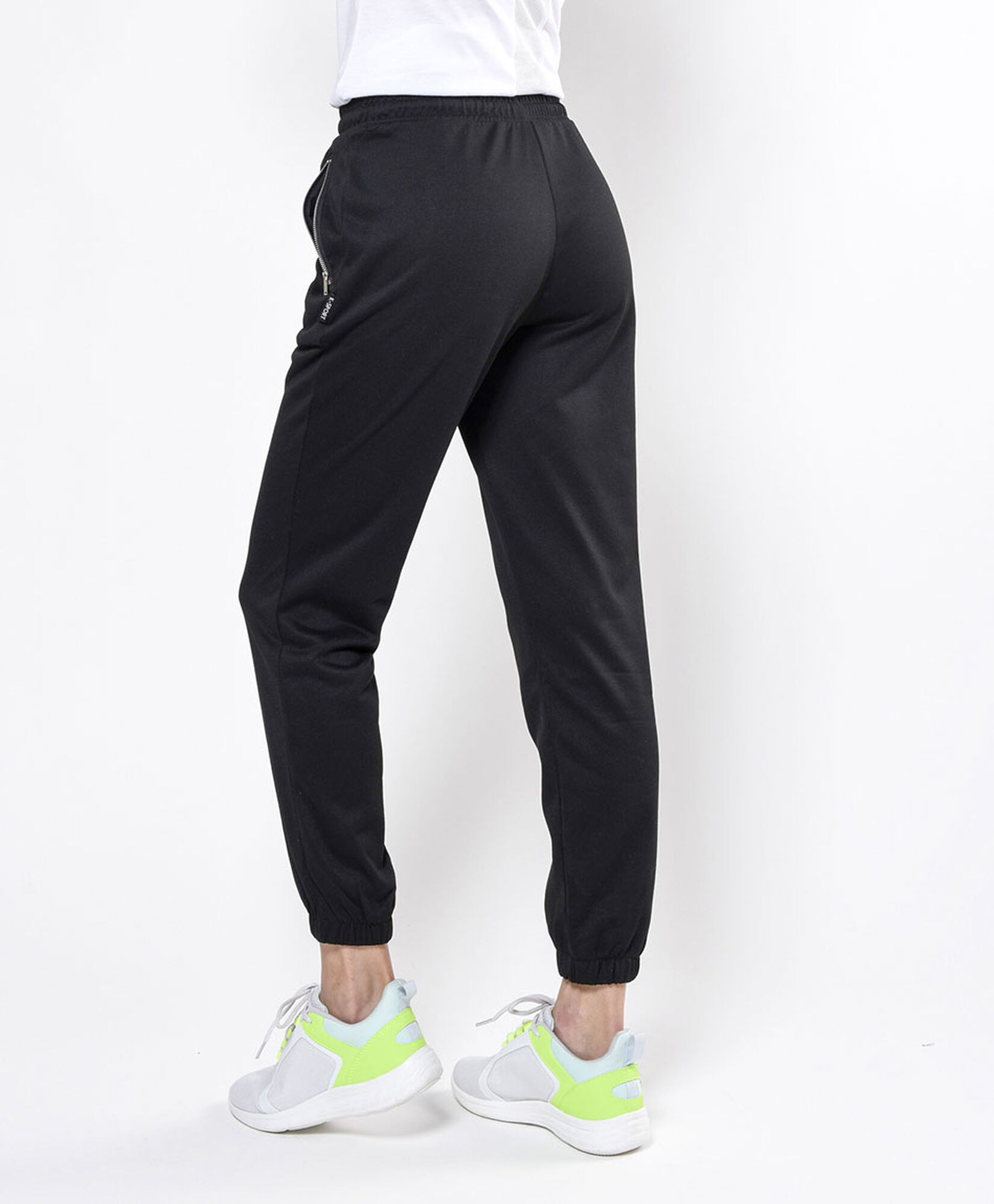 Pantalón de buzo mujer bolsillos con cierre Pantalón de buzo mujer bolsillos con cierre