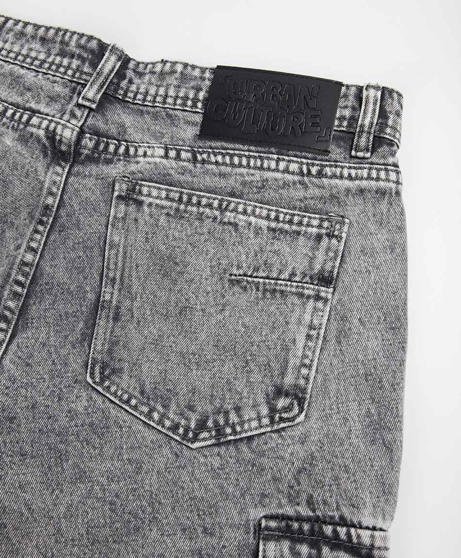 Jeans hombre cargo gris