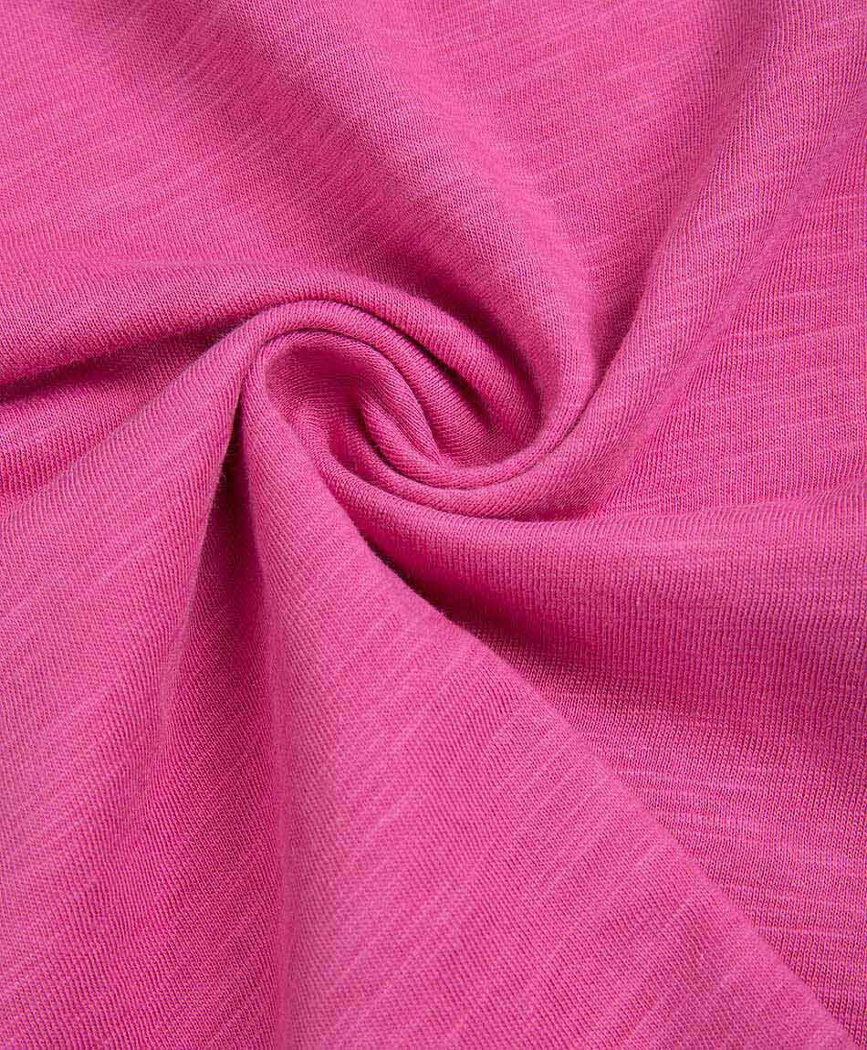 Polera beb&eacute; basic fucsia