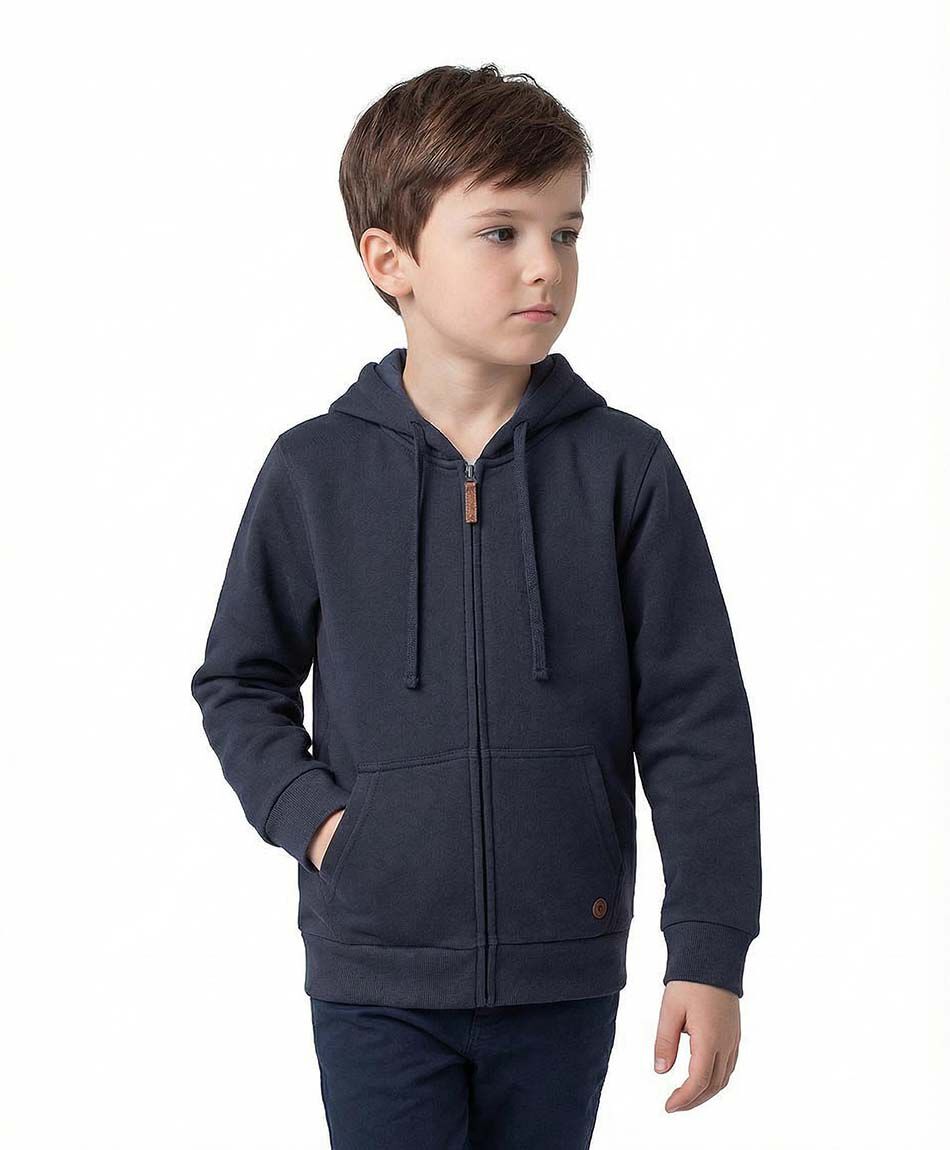 Poler&oacute;n escolar navy ni&ntilde;o