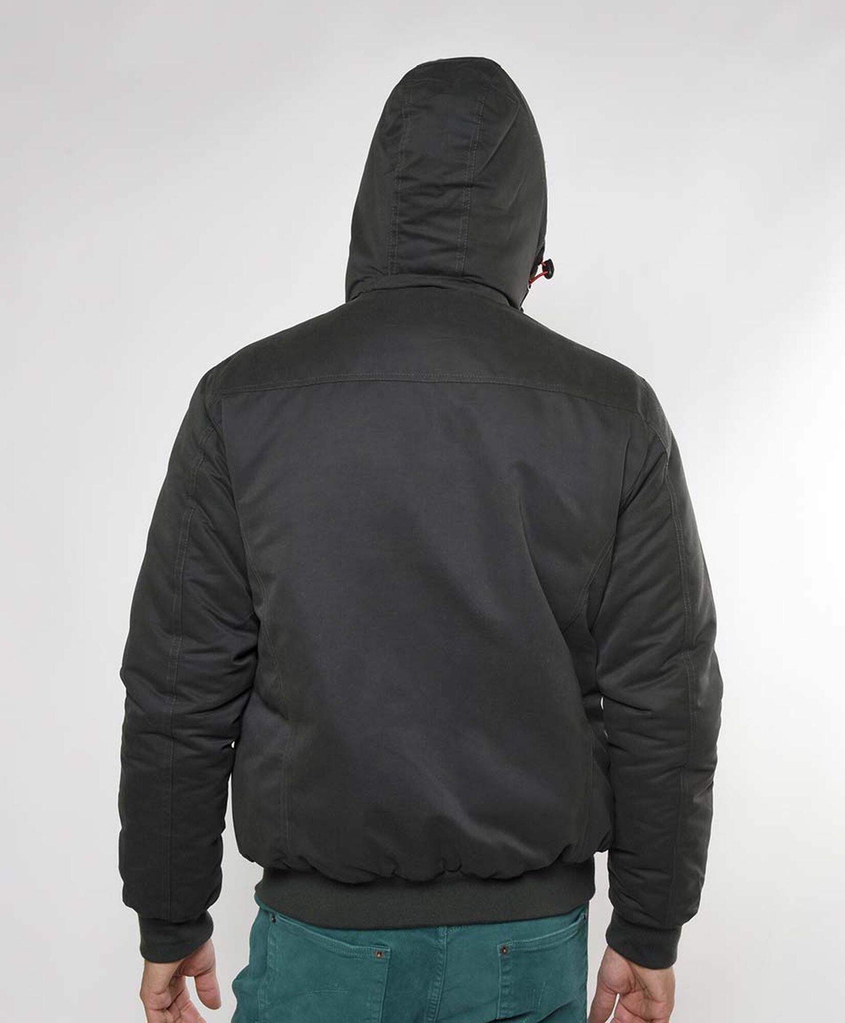 Parka hombre capucha extraíble Parka hombre capucha extraíble