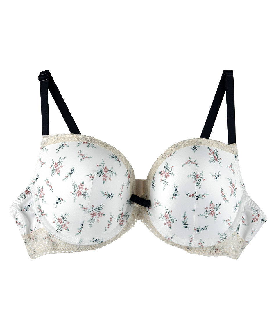 Sost&eacute;n mujer print floreado encaje