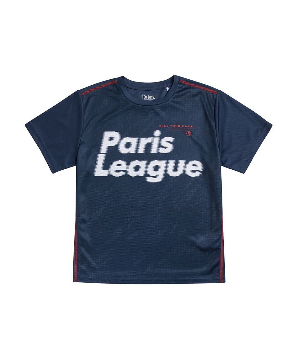 Polera ni&ntilde;o f&uacute;tbol paris league