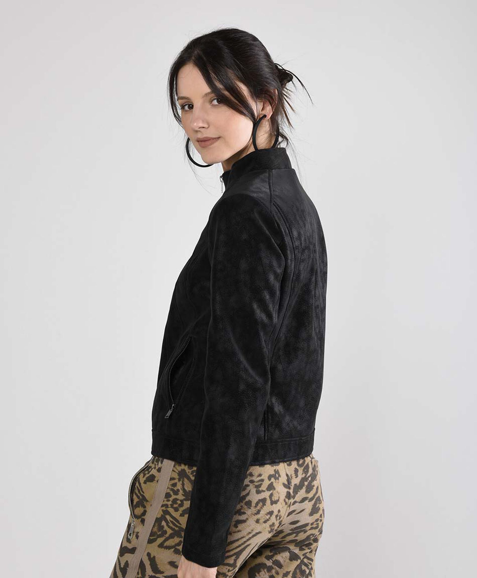 Chaqueta mujer gamuza Chaqueta mujer gamuza