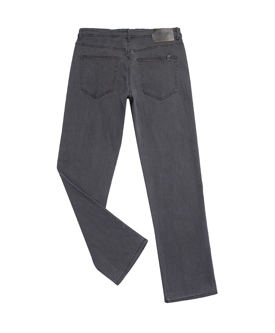 Jeans hombre gris straight