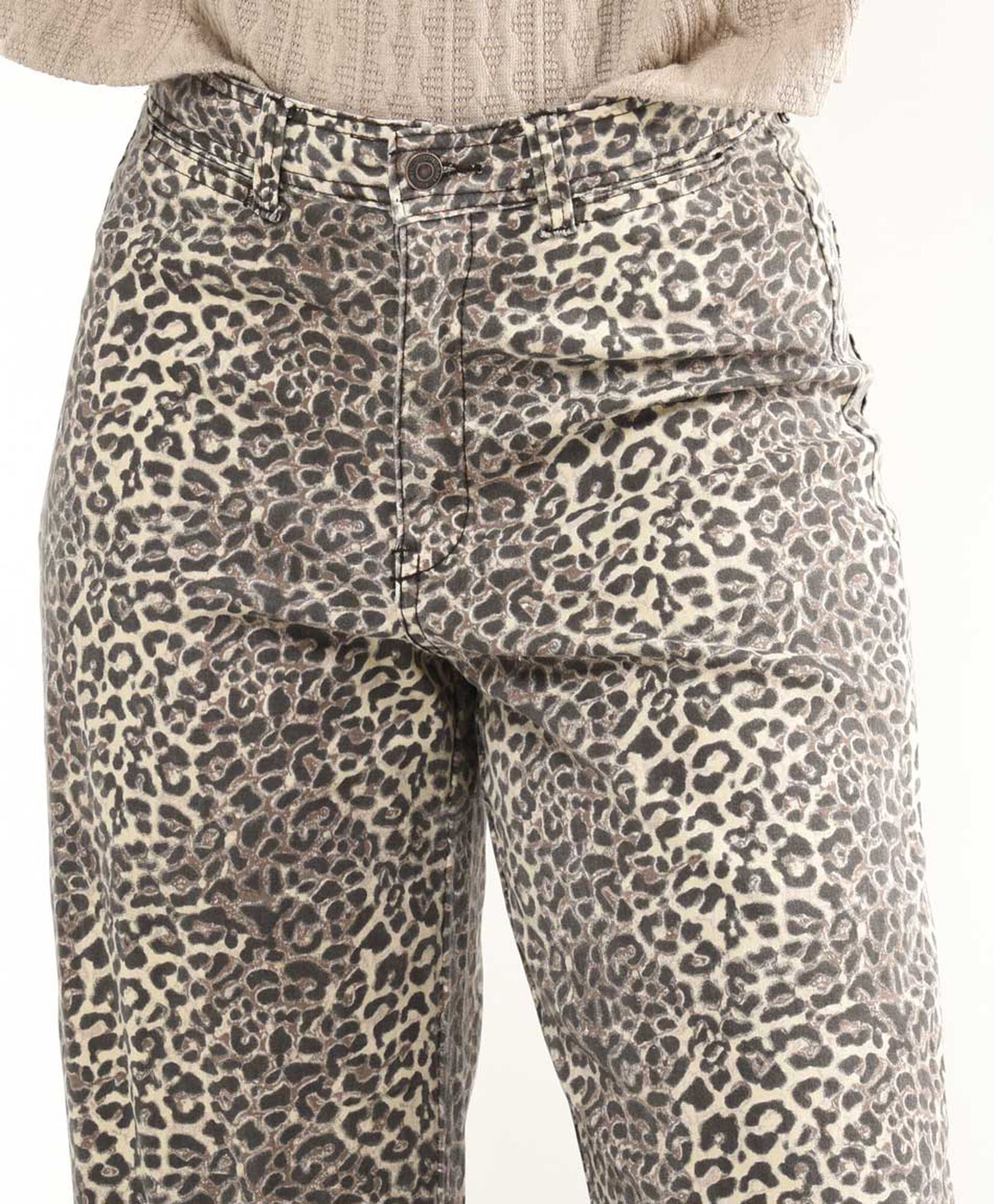 Jeans mujer animal print wide Jeans mujer animal print wide
