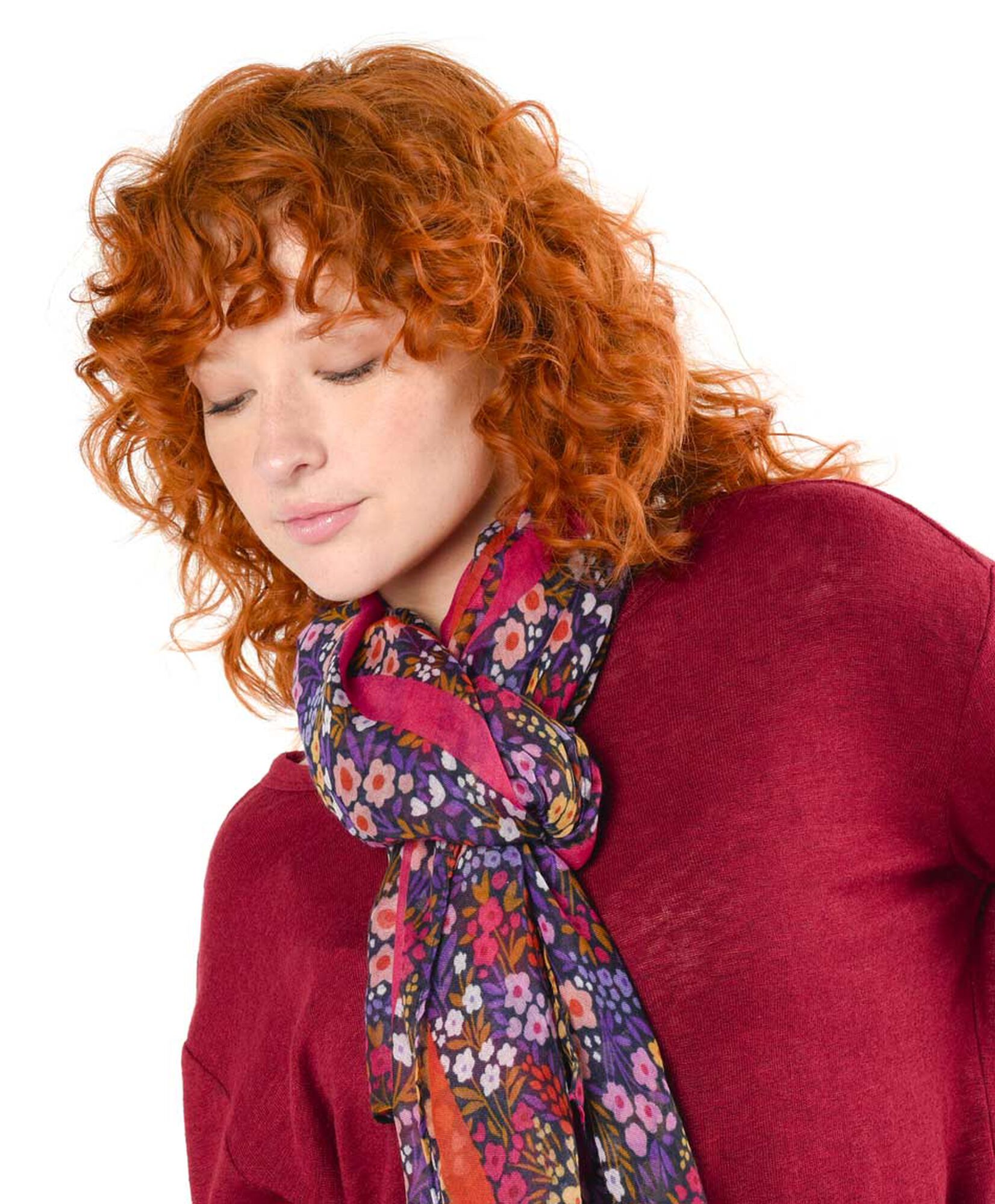 Pañuelo mujer floreado Pañuelo mujer floreado