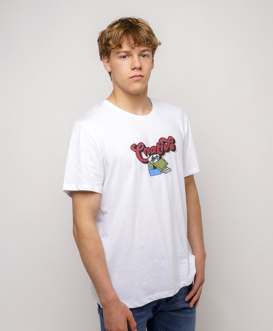 Polera hombre estampada creative