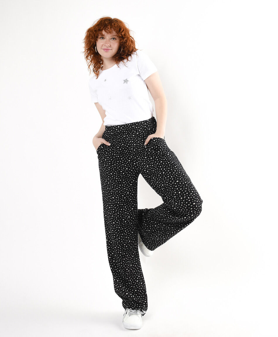 Pantalón mujer puntitos