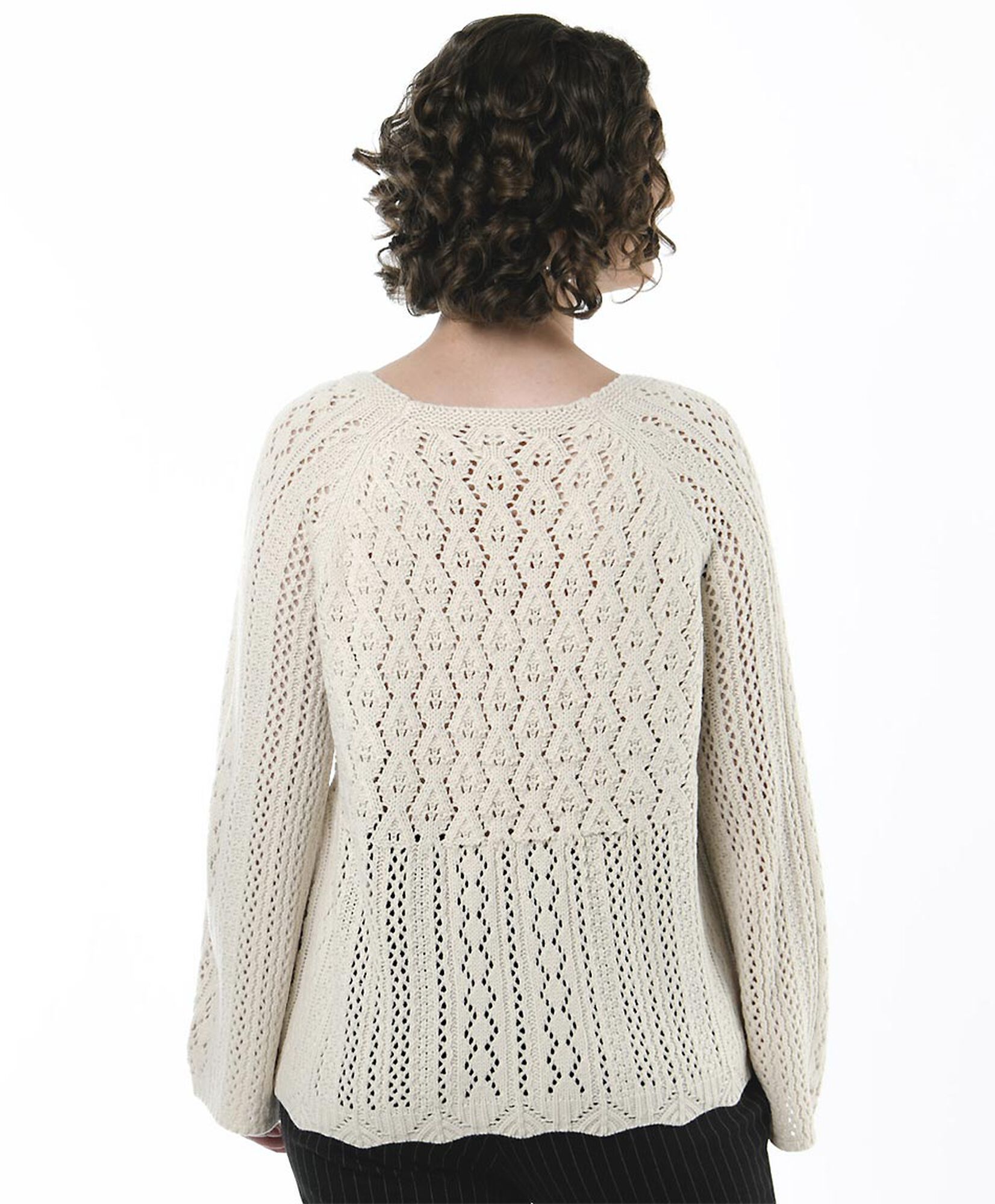 Sweater mujer calado lazo Sweater mujer calado lazo
