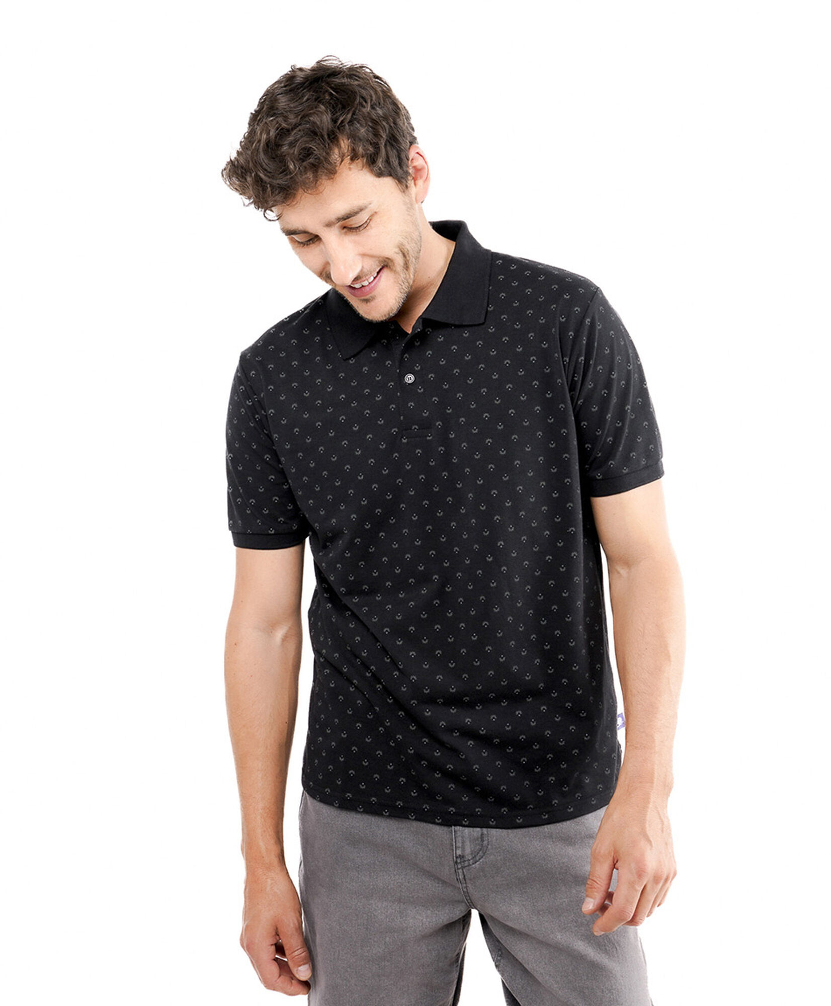 Polera hombre polo mini diseño Polera hombre polo mini diseño