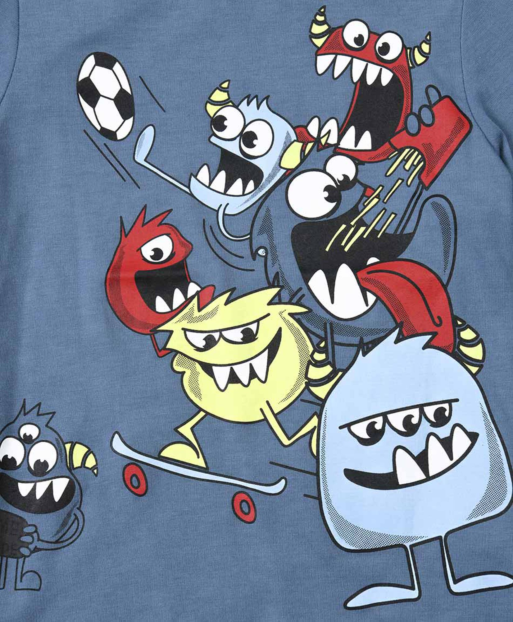 Polera bebé monstruos jugando Polera bebé monstruos jugando