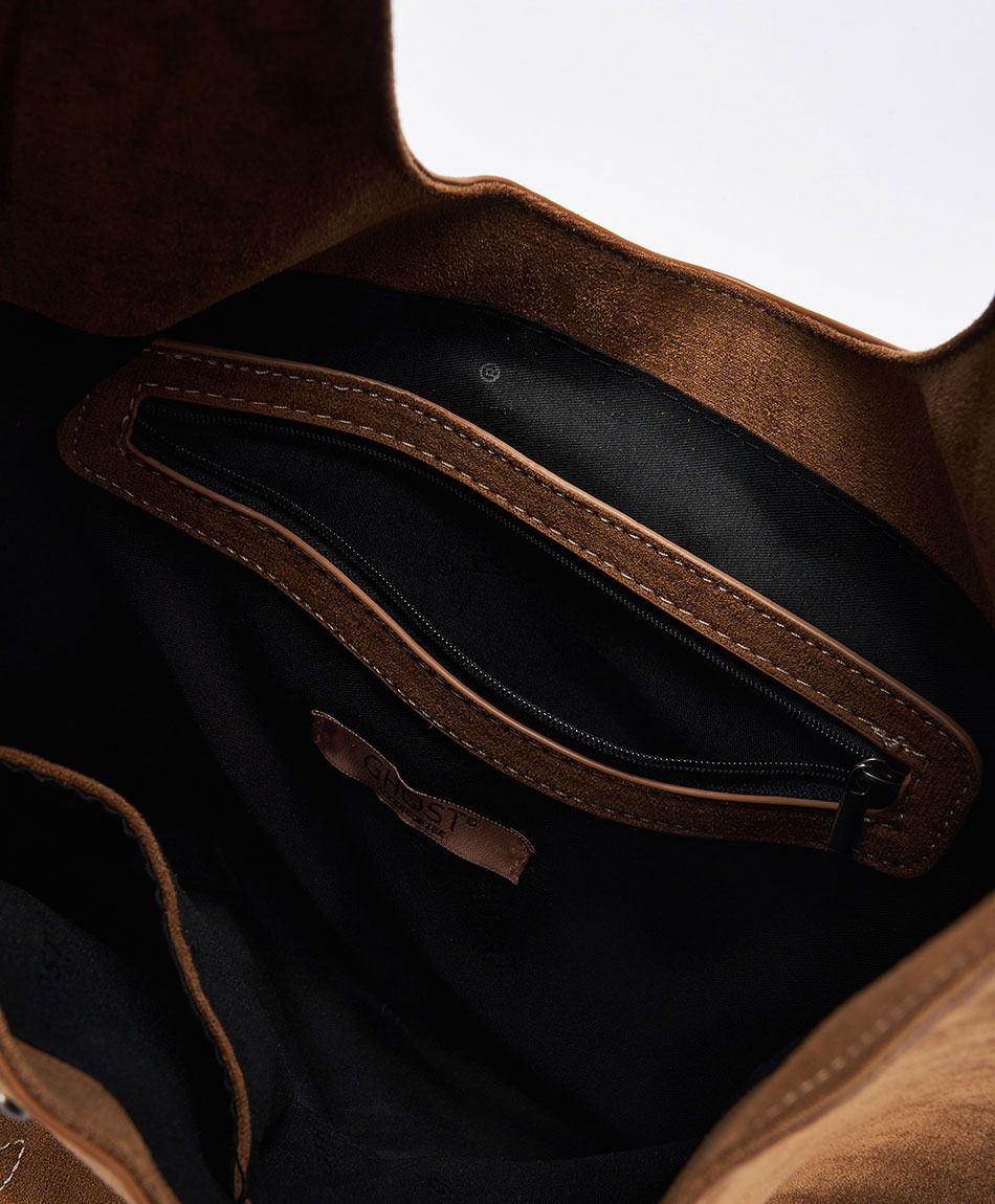 Bolso mujer flecos
