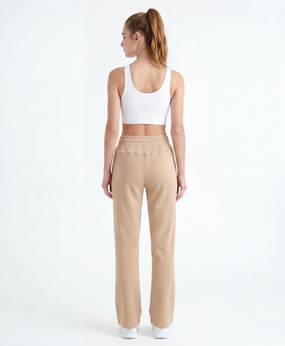 Pantal&oacute;n deportivo mujer beige