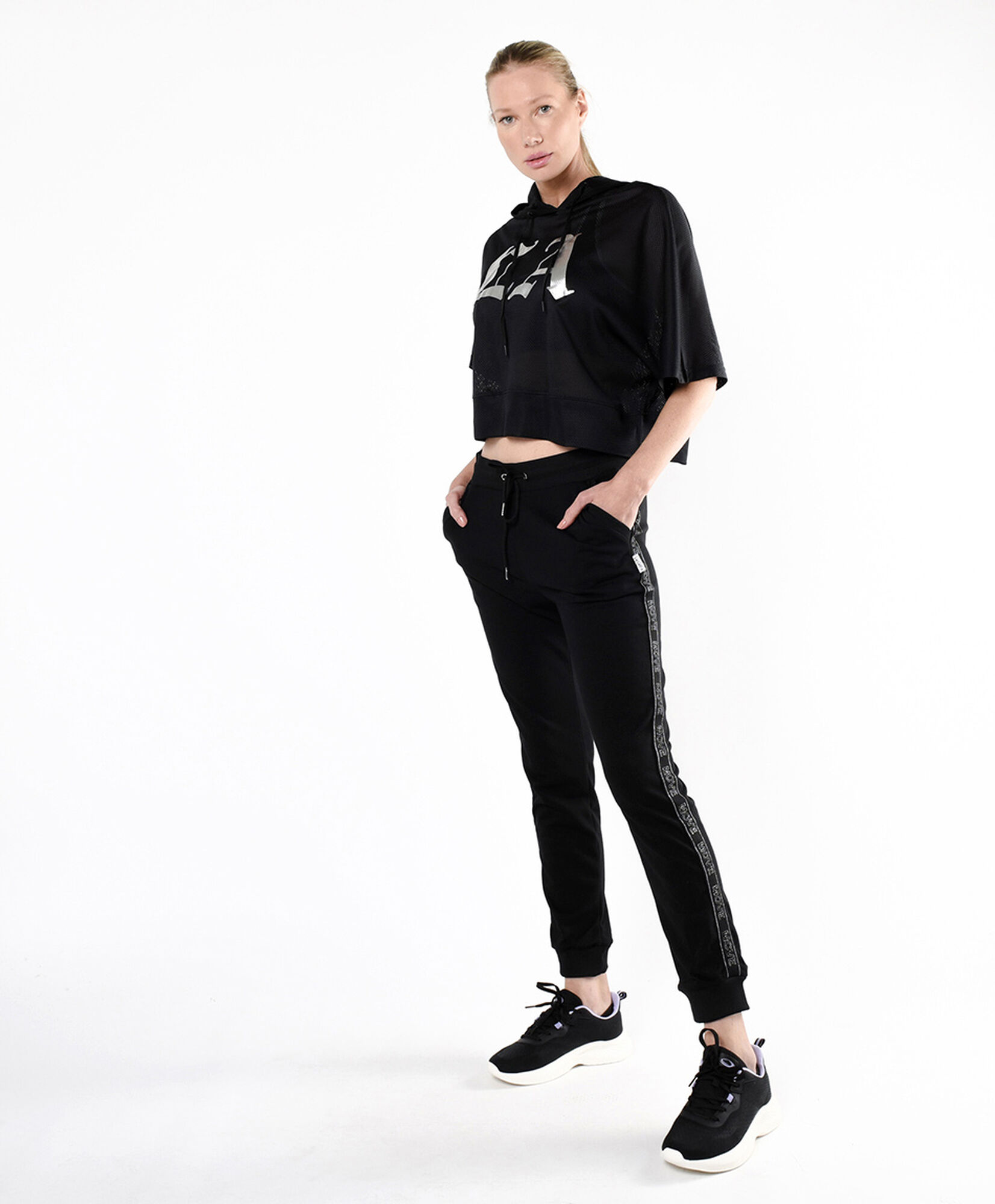 Pantalón deportivo mujer frase lateral Pantalón deportivo mujer frase lateral