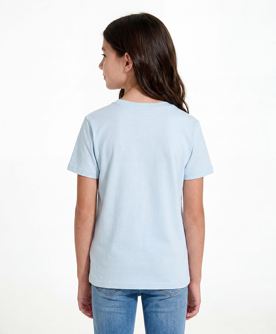 Polera ni&ntilde;a berry