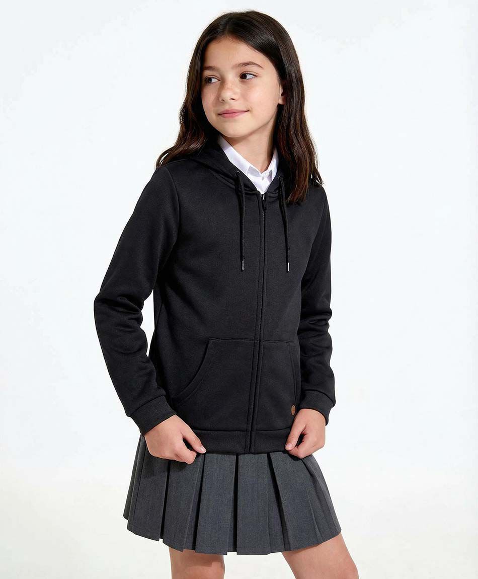 Poler&oacute;n escolar negro