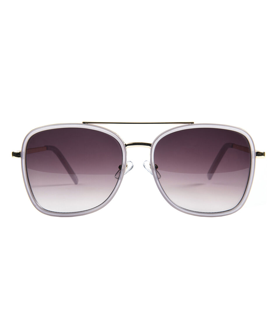 Lentes mujer aviador bicolor protecci&oacute;n uv