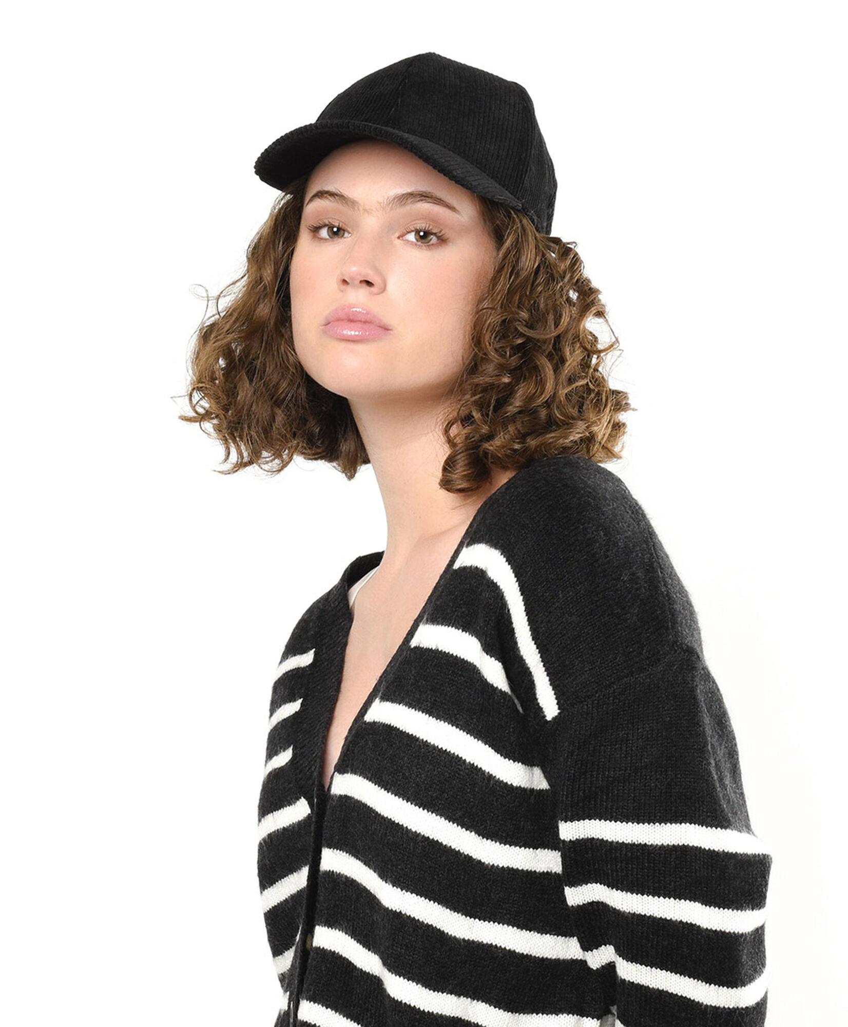 Cardigan mujer rayas bicolor Cardigan mujer rayas bicolor