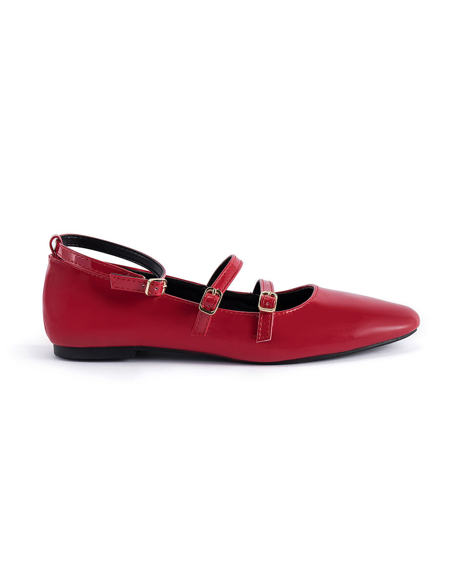 Ballerina mujer roja - TRICOT