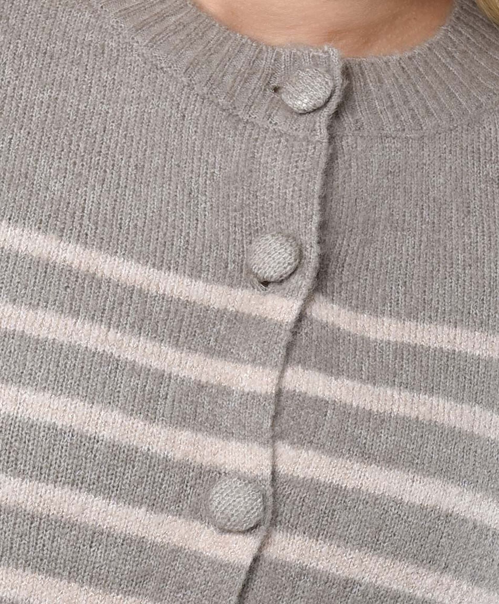 Cardigan mujer rayas botones Cardigan mujer rayas botones