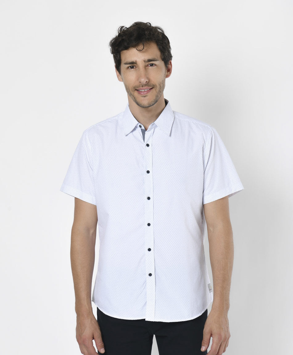 Camisa hombre puntos