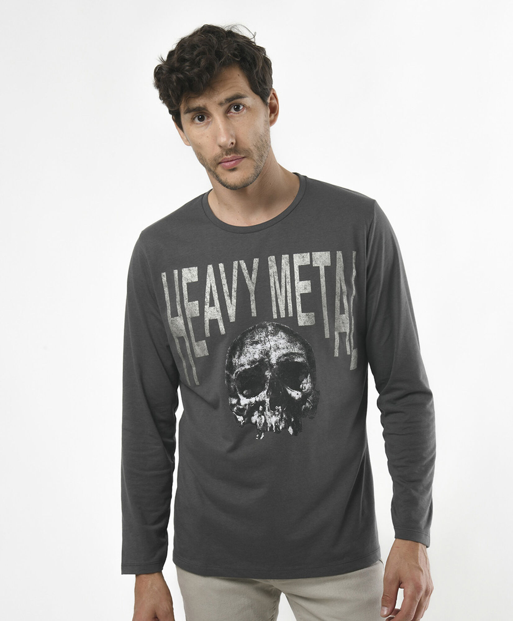 Polera hombre estampado heavy metal Polera hombre estampado heavy metal