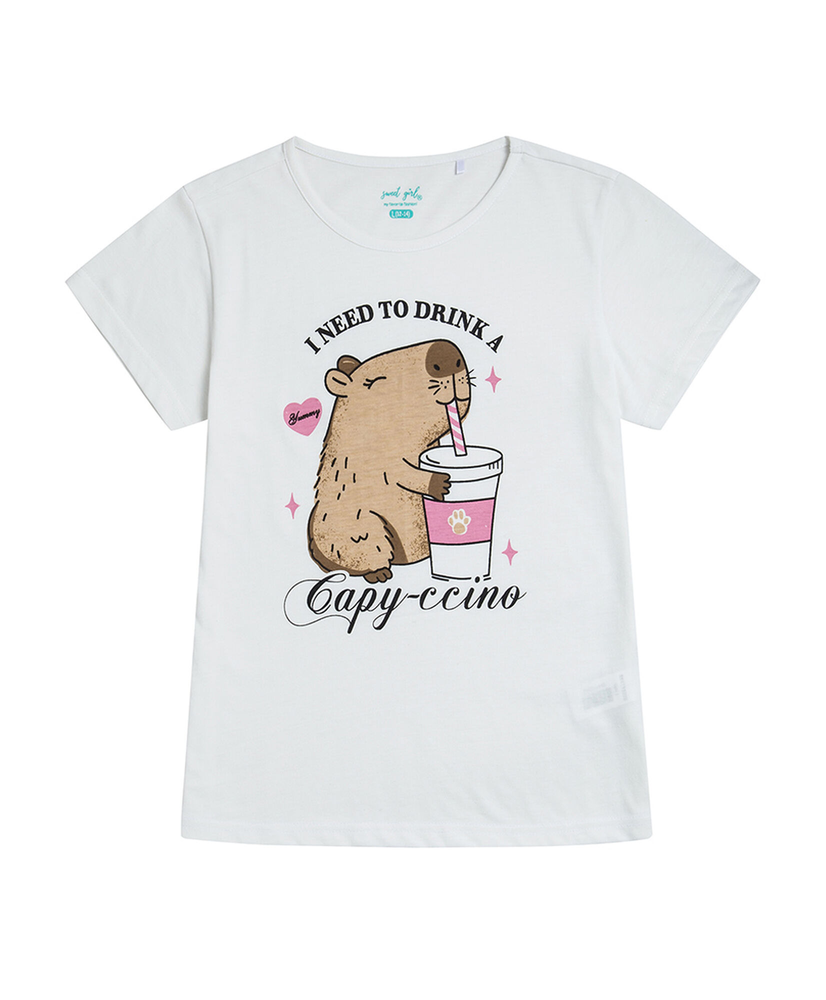 Polera niña capibara Polera niña capibara