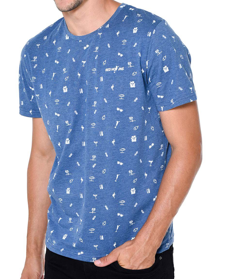 Polera estampada