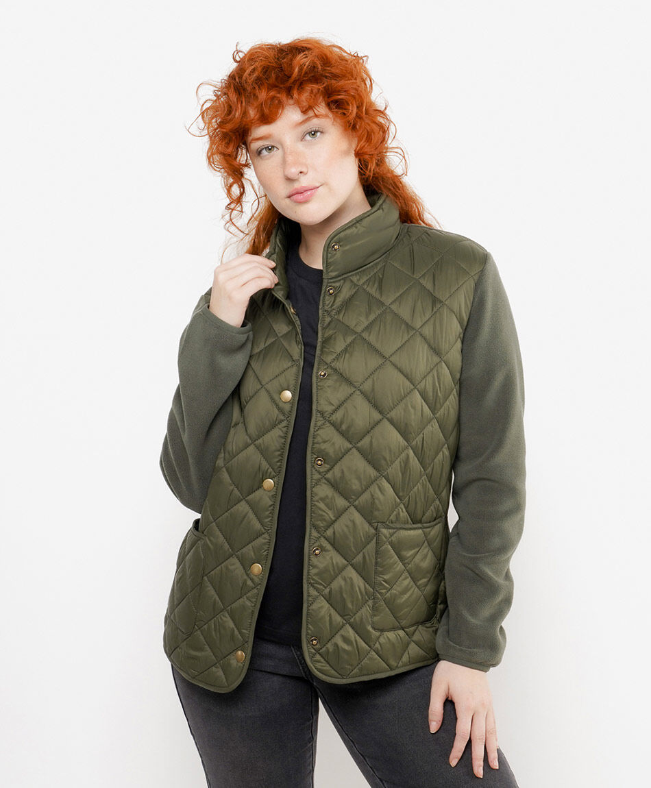 Chaqueta mujer mixta quilt