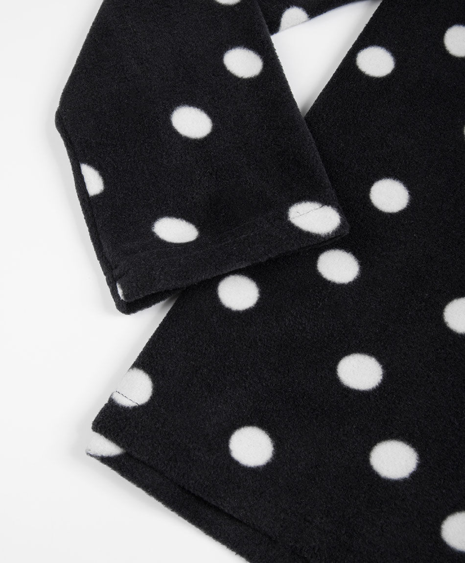 Pijama mujer micropolar puntos