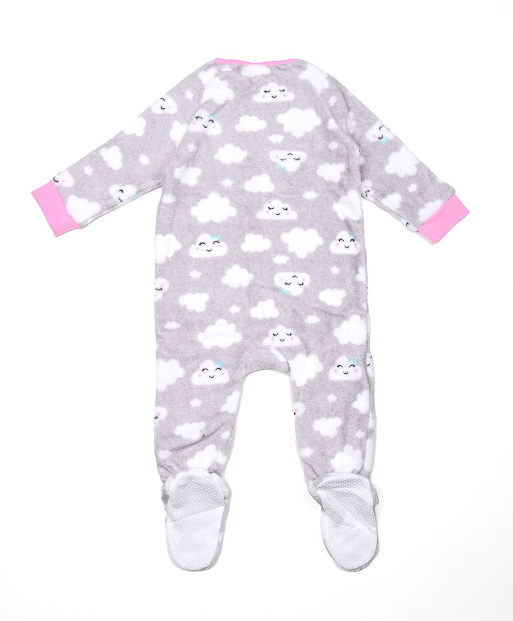 Pijama bebé micropolar enterito nubes Pijama bebé micropolar enterito nubes