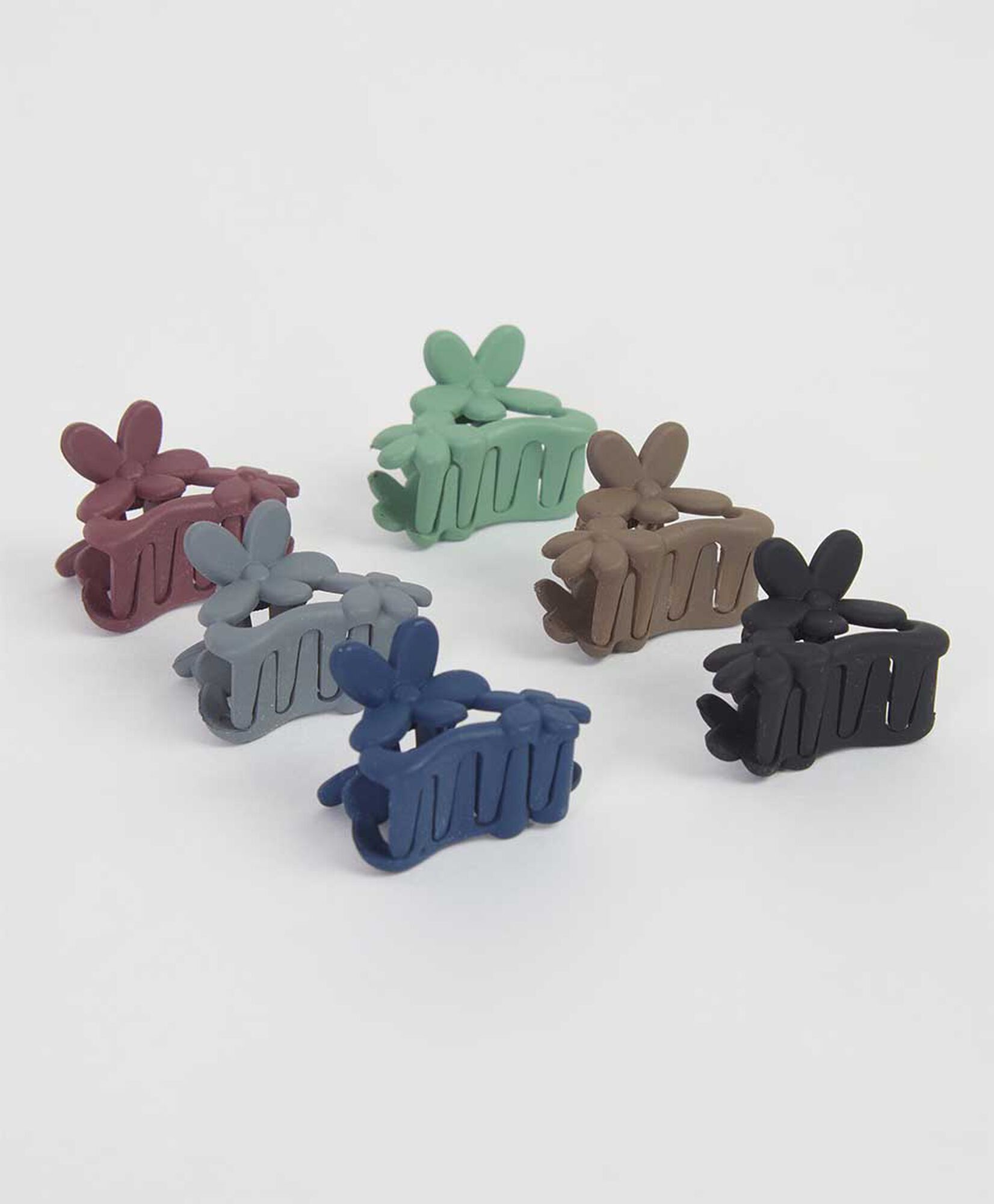 Set 6 pinches mujer colores Set 6 pinches mujer colores