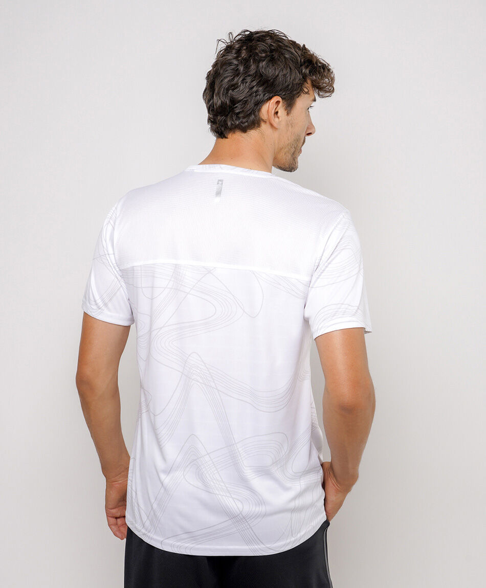 Polera deportiva hombre retro