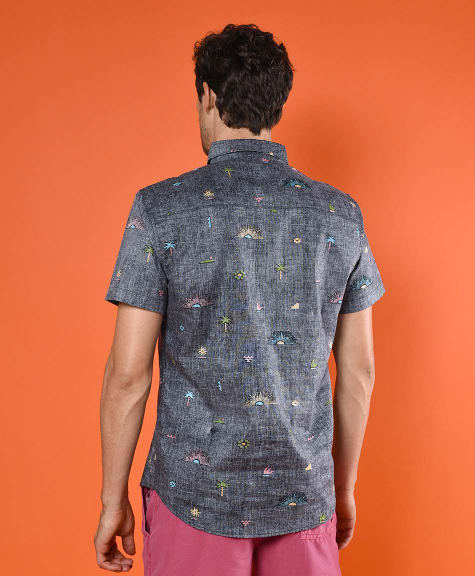 Camisa dise&ntilde;o manga corta