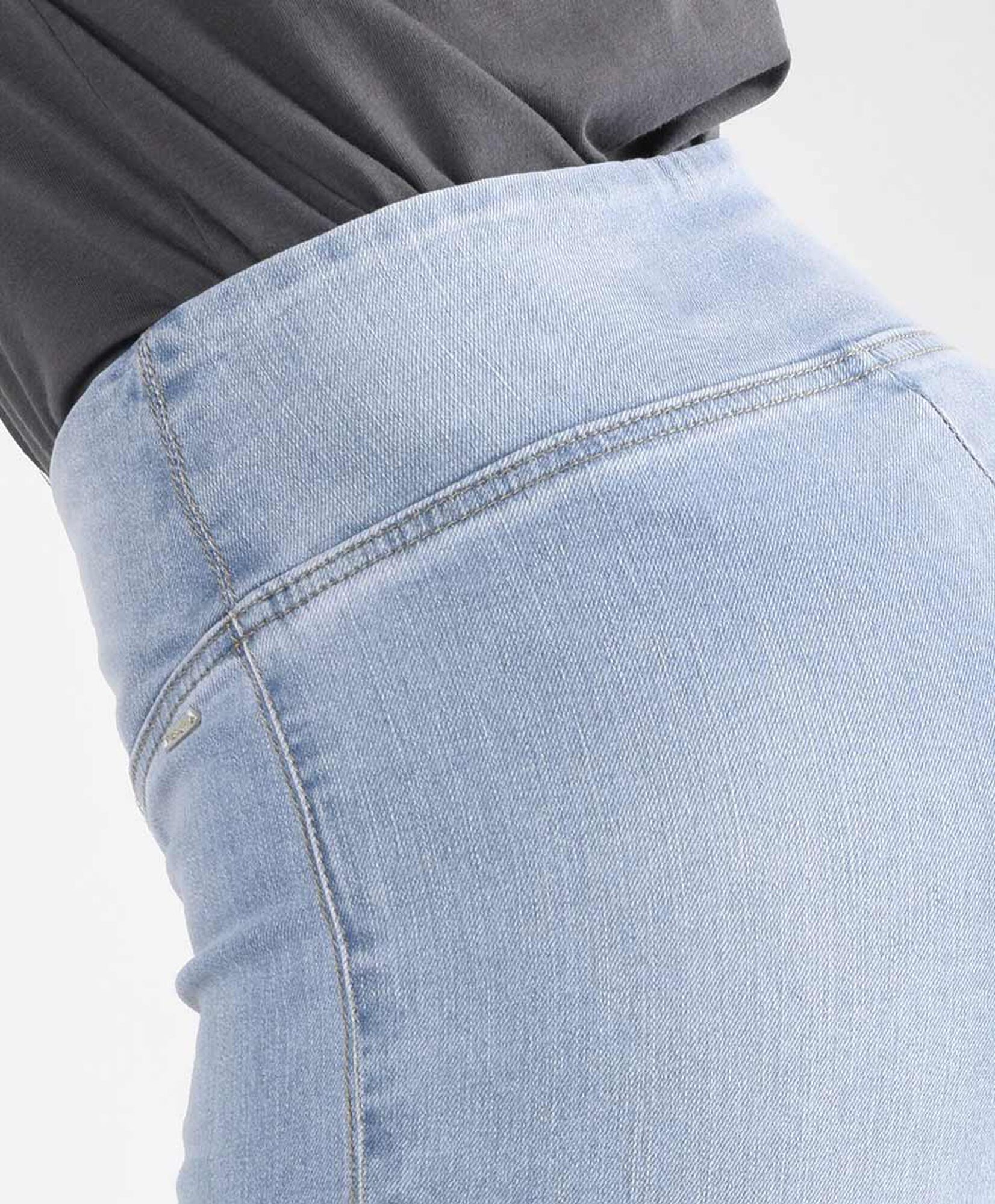 Jeans mujer pretina ancha skinny fit Jeans mujer pretina ancha skinny fit